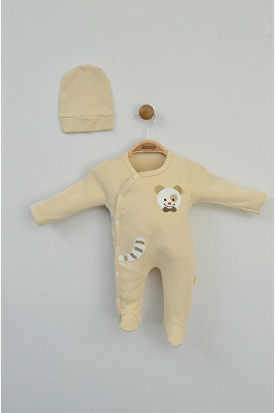 Z B Bebe Bear Detail Footed 2-Piece Jumpsuit (0-9 Months)