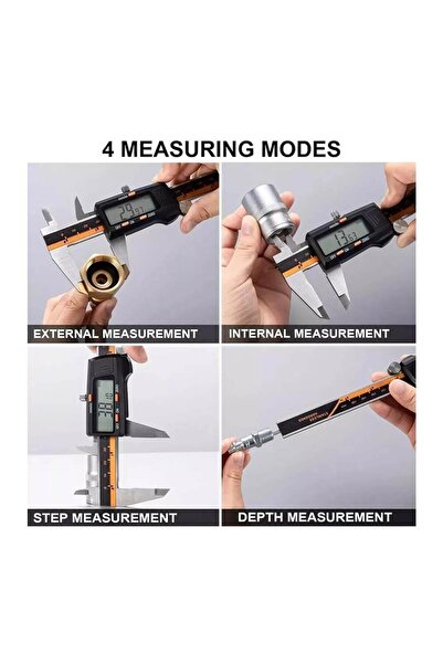 Genel Markalar 150 x 0.01 mm Dijital Paslanmaz Çelik Elektronik Hassas Kumpas