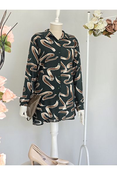 ENDAMIM Viscose Shirt Large Size