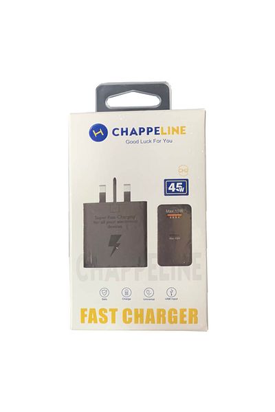 Generic CHAPPELINE CHARGER 45W CH2 - 1PD - 1USB - 9872