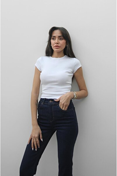 Havoş Μπλουζάκι Pena 2 Pack Μαύρο και άσπρο με λαιμόκοψη