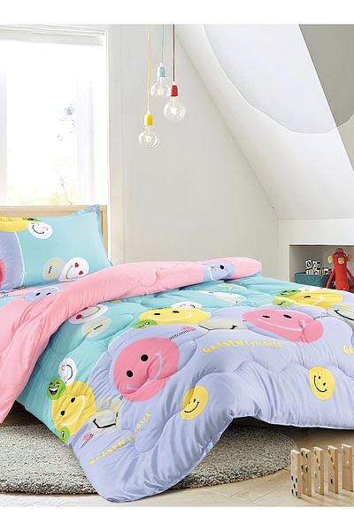 Generic 3 Piece Single Crib Bedding Set, Lightweight Comforter, Suitable for All Seasons