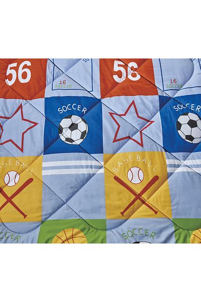 Generic 3 Piece Single Crib Bedding Set, Lightweight Comforter, Suitable for All Seasons