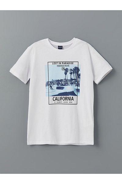 LC Waikiki Tricou pentru copii LCW Crew Deck pentru băieți
