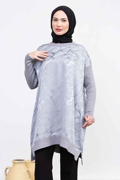 Pamuk Butik Women's Mercerized Knitwear Tunic