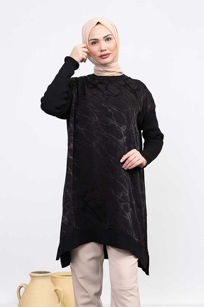 Pamuk Butik Women's Mercerized Knitwear Tunic