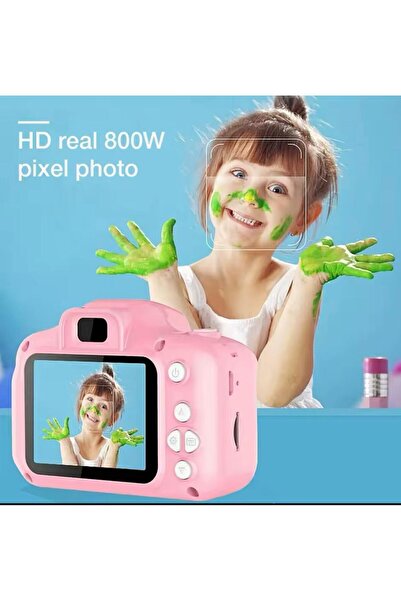 Çocuk Fotoğraf Makinesi Mini Fotoğraf Makinesi Çocuk 1080p Hd Selfie Kamera