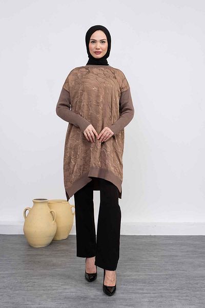 Pamuk Butik Women's Mercerized Knitwear Tunic