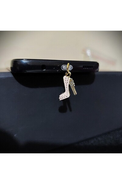 Mini Diva Stiletto  Cep Telefonu Toz Tıkacı-TYPE-C (iphone 15 ve sonrası modellerle uyumlu)