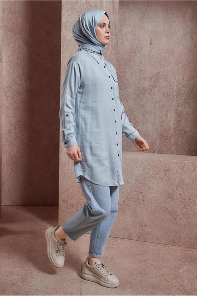Alvina Τουνίκ με μοτίβο Gingham 44478