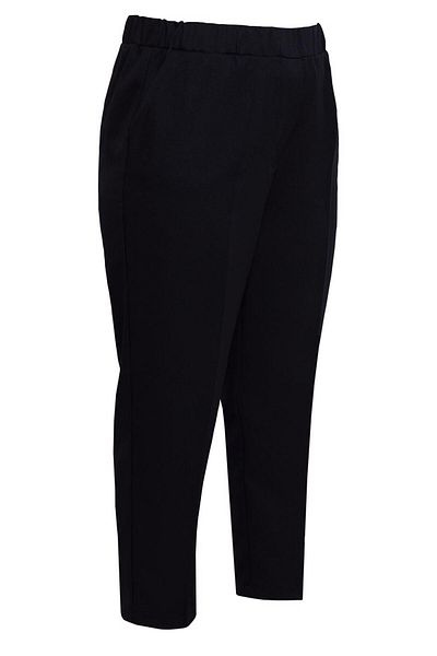Alvina Plus Size Elastic Waist Trousers - 70639