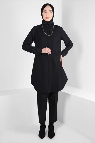 Alvina SHIRT COLLAR TUNIC 44344