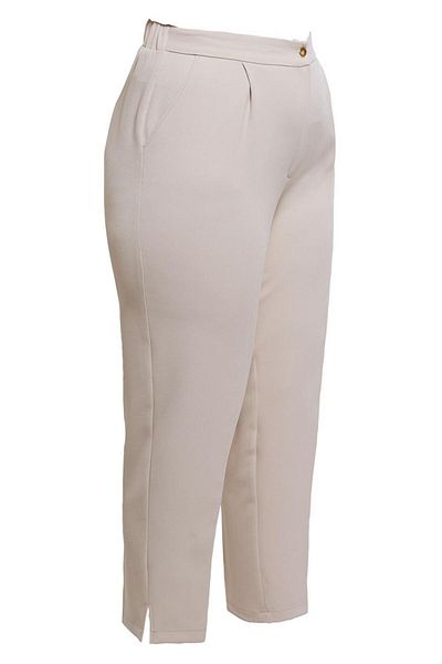 Alvina High Waist Large Size Trousers - 70705