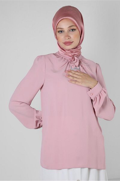 Alvina ΛΟΥΛΟΥΔΙ ΛΕΠΤΟΜΕΡΕΙΑ ΣΤΡΑΣ BLUZ 43575