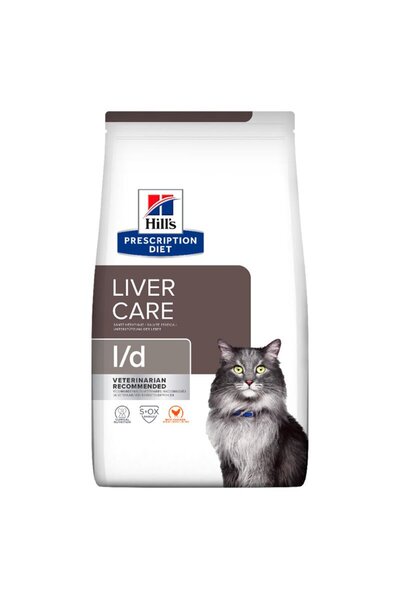 Hill's Hills Prescription Diet Liver Care L/d Tavuklu Kedi Kuru Maması 1.5 kg (stt:11/2025)