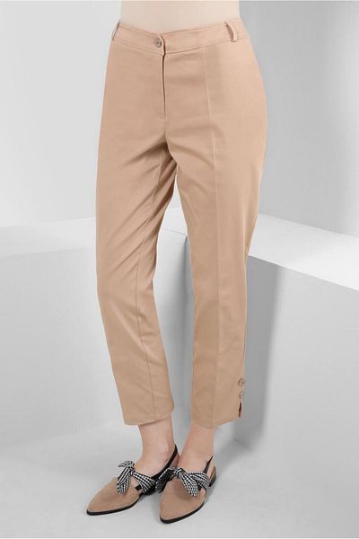 Alvina BUTTON DETAIL HIGH WAIST TROUSERS 70533-1