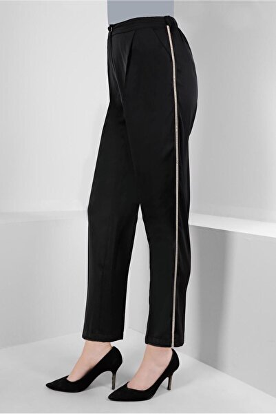 Alvina STRIP DETAIL CARROT CUT TROUSERS 70510