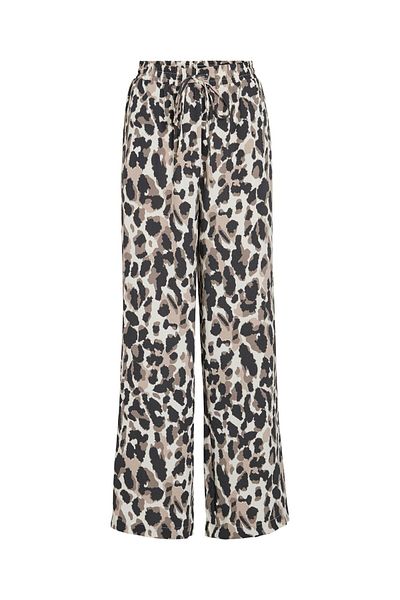 VILA Hose mit weitem Bein High Waist