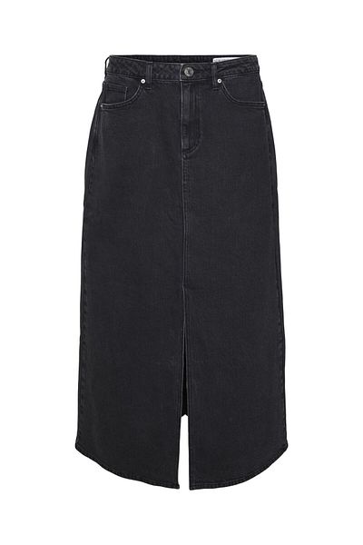 Vero Moda Jeansrock VMTESSA Hohe Taille Langer Rock