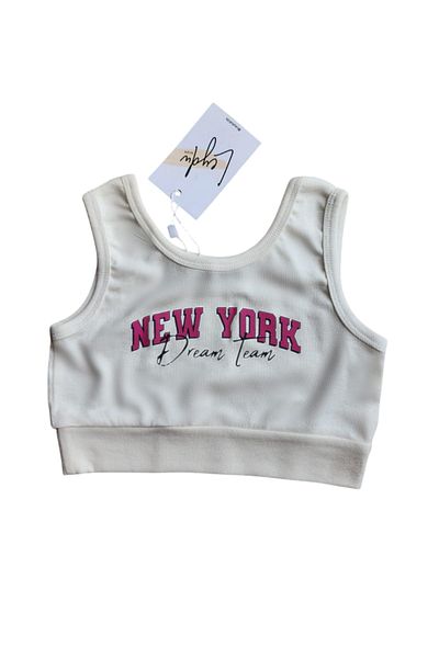 Leydukids Children's Crop Printed 100% Cotton