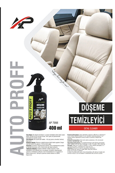 AUTO PROFF DÖŞEME TEMİZLEYİCİ