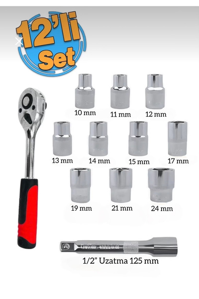 Tiger King 12'li Lokma Anahtar Takımı