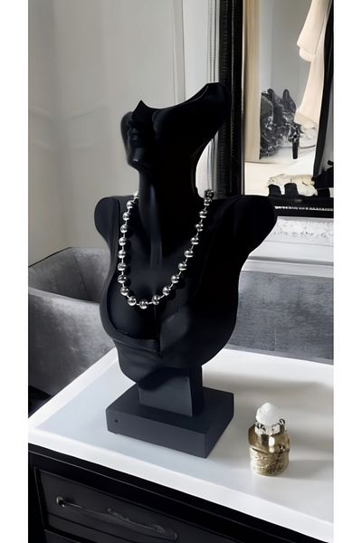 WONE 23 cm Decorative Design Mannequin Jewelry Necklace Stand Jewelry Store Stand Trinket