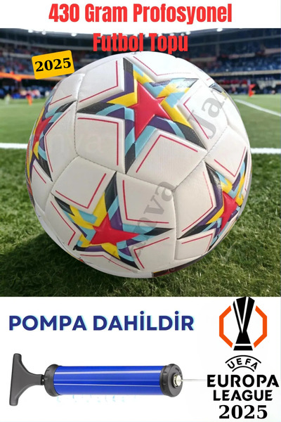 Janva Fifa 2025 European Şampiyonlar Ligi Özel Tasarımı Futbol Topu Lazer Dik...