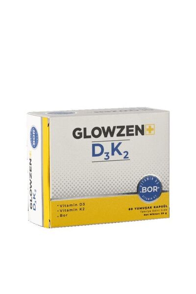 glowzenn Glowzen+ D3 K2 Bor 60 Kapsül