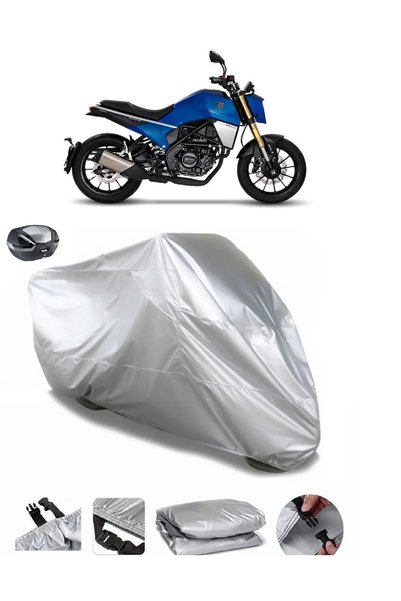 MotoLion بيجو LXR 200i حقيبة خلفية سميكة للغاية مقاومة للماء للدراجات النارية...