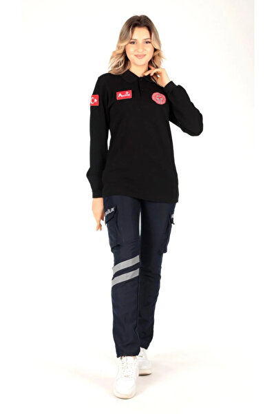 Ekg Medikal 112 Acil Sağlık Lacost Uzun Kollu T-shirt (Unisex)