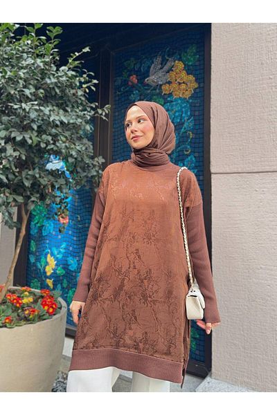 Pamuk Butik Women's Mercerized Knitwear Tunic