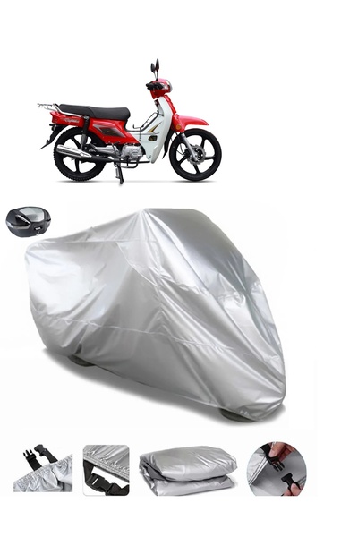 MotoLion حقيبة ظهر من القماش المشمع للدراجات النارية سميكة للغاية ومقاومة للماء من كانوني تايجر 250 متوافقة