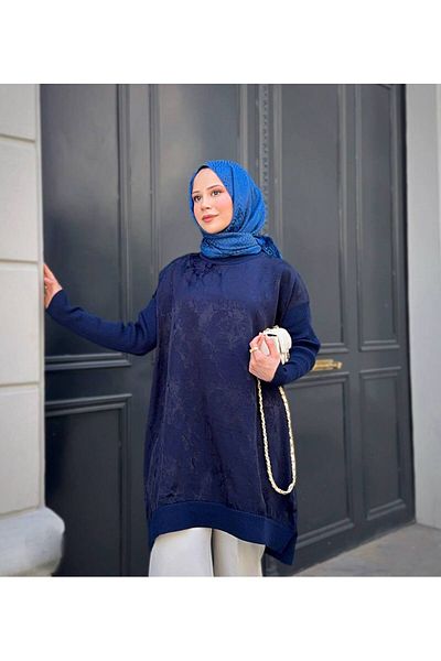 Pamuk Butik Women's Mercerized Knitwear Tunic