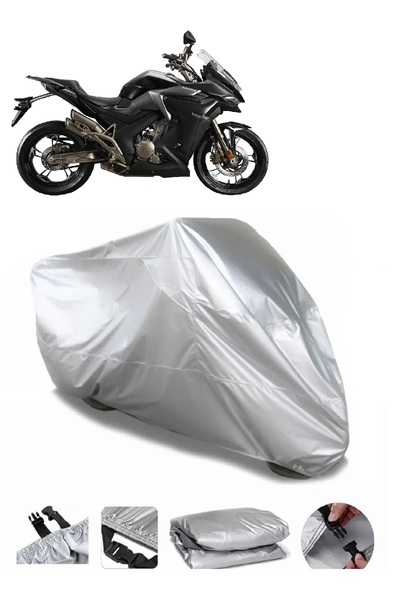 MotoLion Zontes 310 X حقيبة خلفية من القماش المشمع للدراجات النارية سميكة للغ...