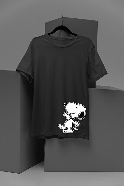 362BASKI Snoopy Karakter Baskılı Tshirt