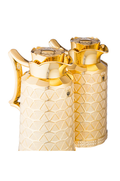 ALSAIF Saif Star Thermos Set, 2 Pieces, 1 Liter