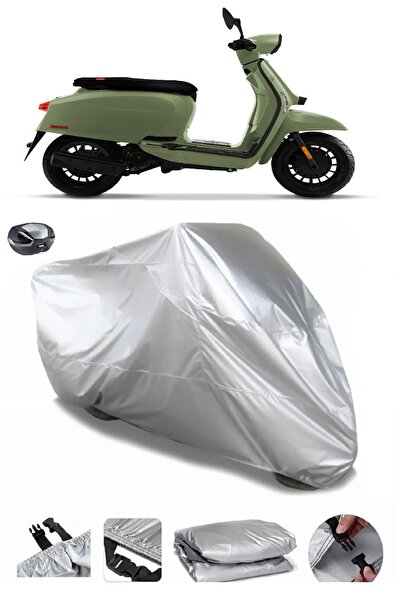 MotoLion حقيبة خلفية من القماش المشمع للدراجات النارية Lambretta V125 خاصة سم...