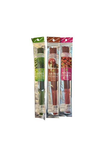 Morey Aroma Fusion 45 Adet Organik Çubuk Tütsü 3 Paket (30 CM - 1 SAAT YANMA ...