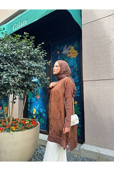 Pamuk Butik Women's Mercerized Knitwear Tunic