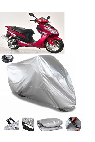 MotoLion Kanuni Reha 250 Ultra Thick Waterproof Motorcycle Tarpaulin Rear Bag...