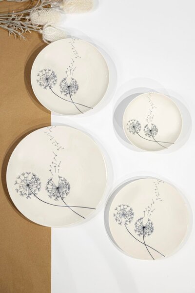 Güral Porselen ATINA 24 PARÇA YEMEK TAKIMI ELEGANT DG 4047