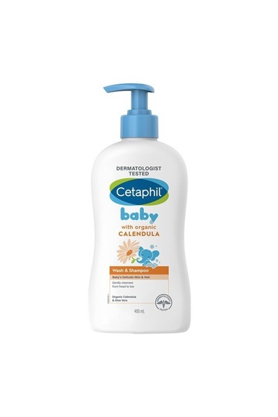 Cetaphil Cetaphil Baby Calendula Wash & Shampoo 400ml Pump