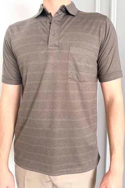 ModaPlaza Ανδρικό μπλουζάκι Mercerized Polo Neck 2517