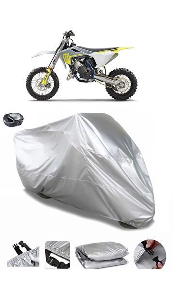 MotoLion Husqvarna Svartpilen 401 حقيبة خلفية من القماش المشمع للدراجات النار...