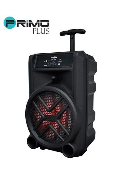 Primo Plus Wireless Bluetooth Speaker, Stereo Sound, FM Radio, TF Memory, USB Input, Mic Input rechargeable