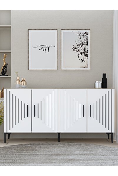 cantek dizayn POYRAZCT (KB150) KONSOL SAFİRMEŞE-BEYAZ