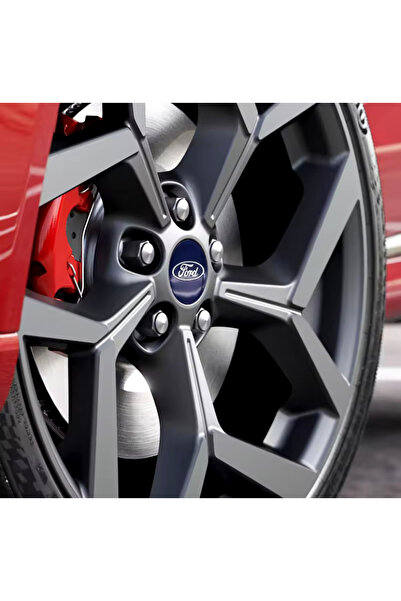 İKTUNING IK TUNING FORD MARKA LOGOLU 56 MM 4 ADET JANT GÖBEK STICKER (LACİVERT)