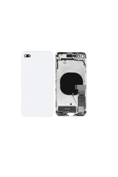 TeknoPrime Apple iPhone 8 Plus İle Uyumlu Dolu Kasa Beyaz