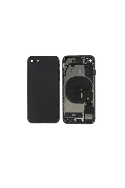 TeknoPrime Apple iPhone 8 İle Uyumlu Dolu Kasa Siyah